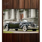 Металлическая табличка Cadillac V16 Series 90 Presidential Convertible Limousine